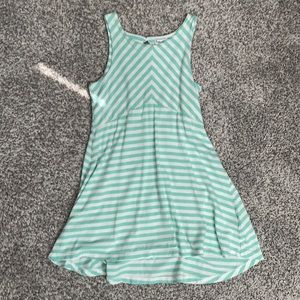 Splendid girls 5/6 dress mint green and white